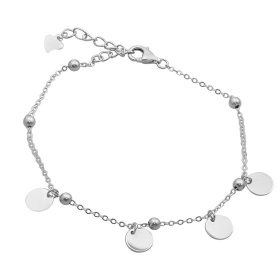 Серебряный браслет без камней