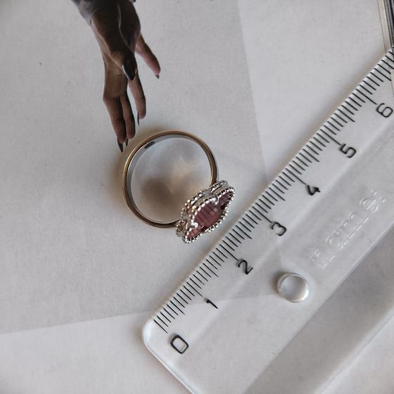 Серебряное кольцо с агатом