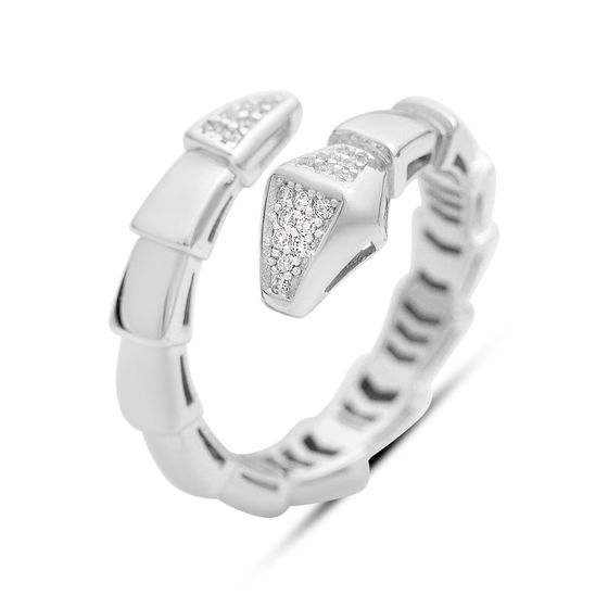 Золотое кольцо с фианитами 0.23ct