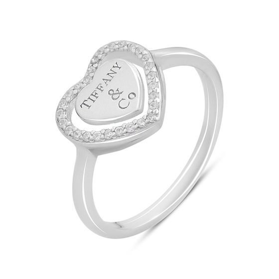 Серебряное кольцо с фианитами